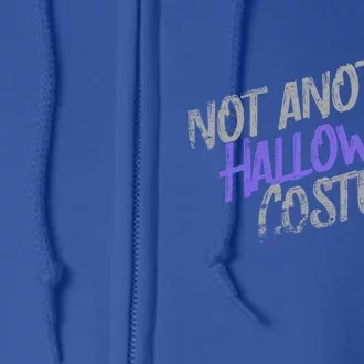 Nop Not Another Halloween Costume Or Is It? Scared Yet? Gift Full Zip Hoodie