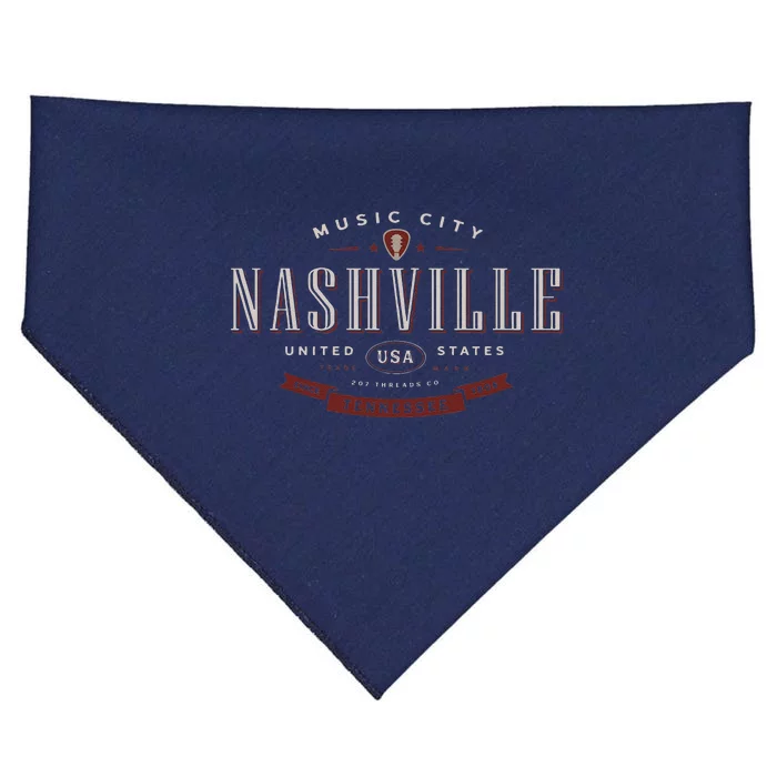 Nashville USA-Made Doggie Bandana