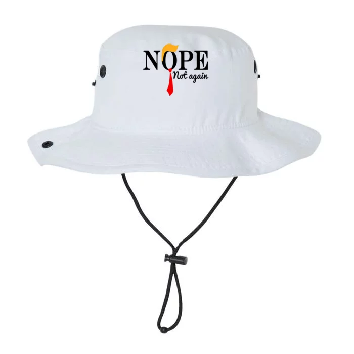 Nope Not Again Funny Trump Legacy Cool Fit Booney Bucket Hat