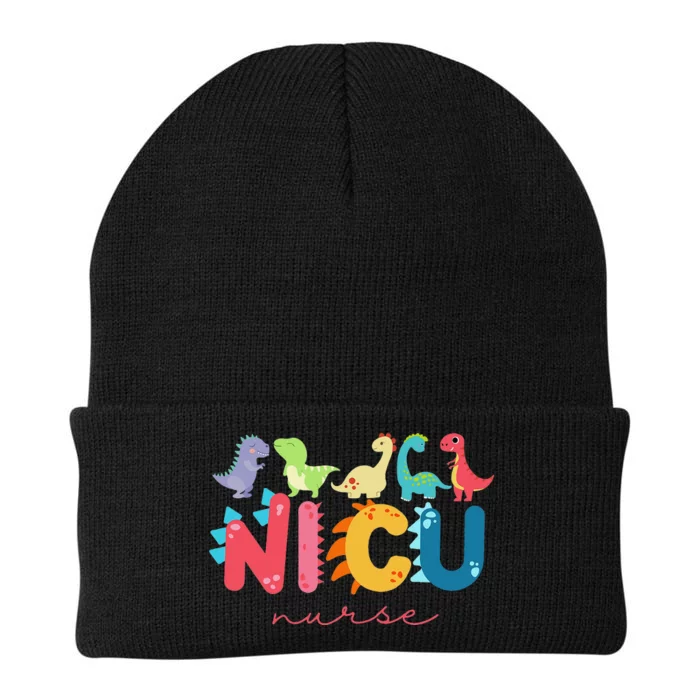 NICU Nurse Animal Nurse Appreciation Nicu Nurse Dinosaur Knit Cap Winter Beanie