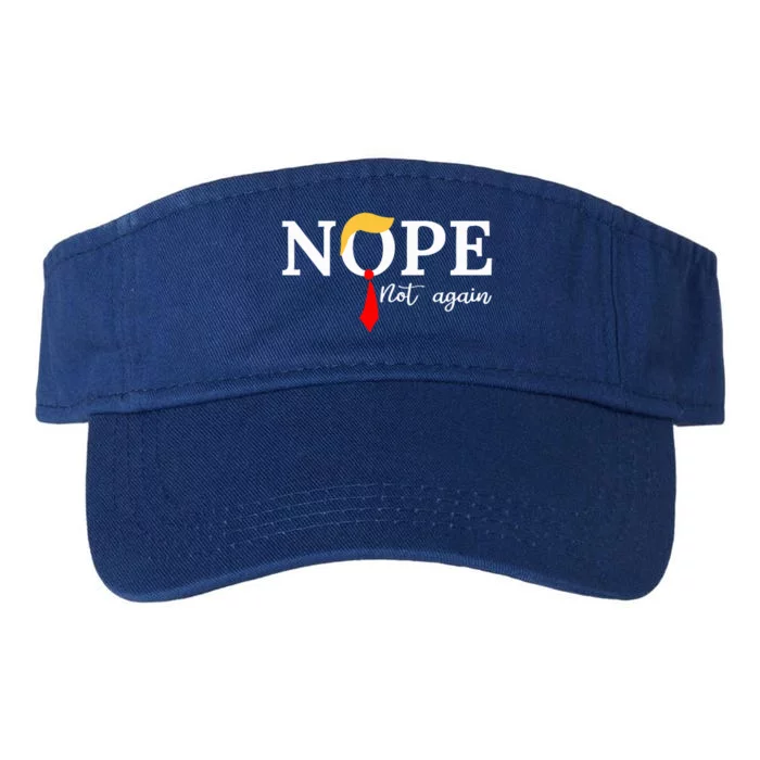 nope not again Valucap Bio-Washed Visor