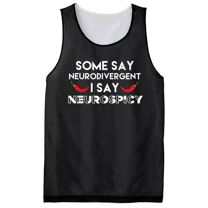 Neurodivergent Neurospicy ASD Awareness Mesh Reversible Basketball Jersey Tank