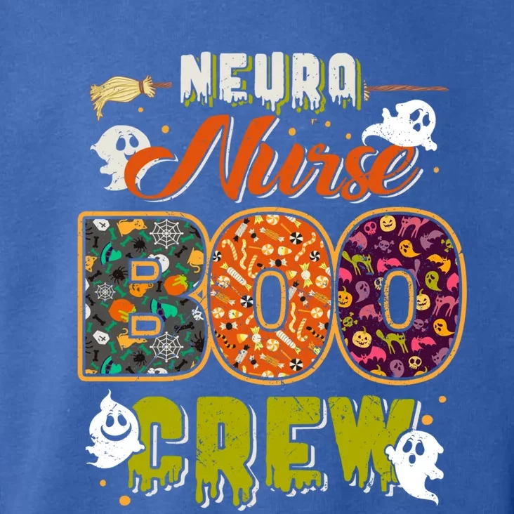 Neuro Nurse Boo Crew Rn Squad Halloween Matching Fun Cool Gift Toddler Hoodie