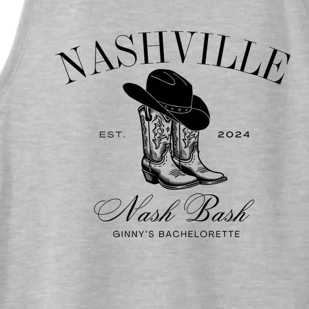 Nashville Nash Bash Ginnys Bachel Orette Est.2024 Ladies Tri-Blend Wicking Tank