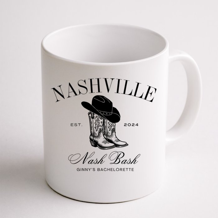 Nashville Nash Bash Ginnys Bachel Orette Est.2024 Front & Back Coffee Mug