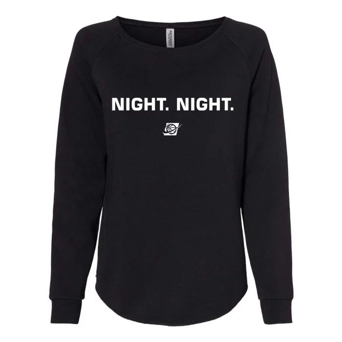 Night Night Basketball Champions Womens California Wash Sweatshirt