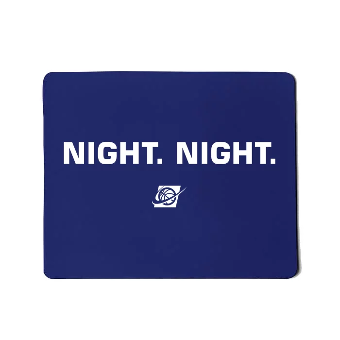 Night Night Basketball Champions Mousepad