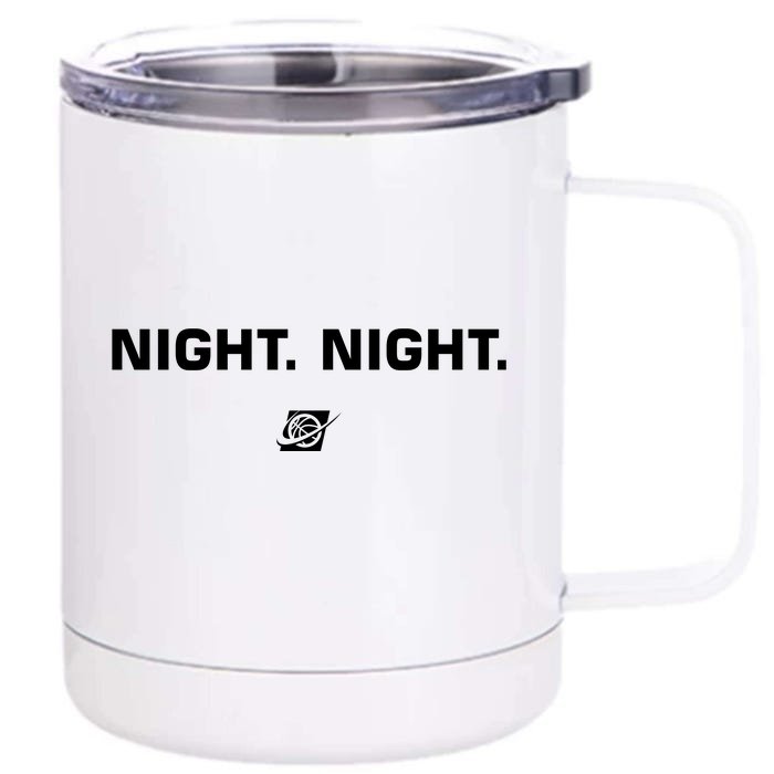 Night Night Basketball Champions Front & Back 12oz Stainless Steel Tumbler Cup