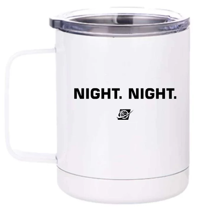 Night Night Basketball Champions Front & Back 12oz Stainless Steel Tumbler Cup