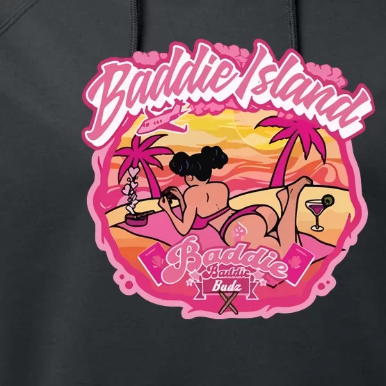 Natalie Nunn Baddie Island Baddie Budz Performance Fleece Hoodie