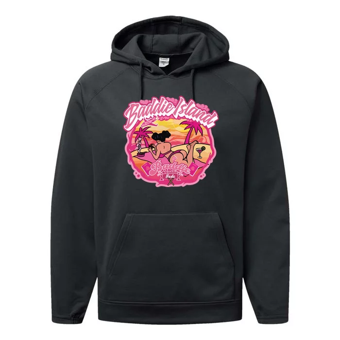 Natalie Nunn Baddie Island Baddie Budz Performance Fleece Hoodie