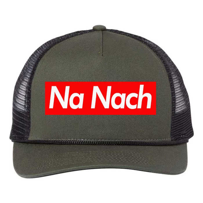 Na Nach Breslov Rabbi Nachman Meuman Modern Red Retro Rope Trucker Hat Cap