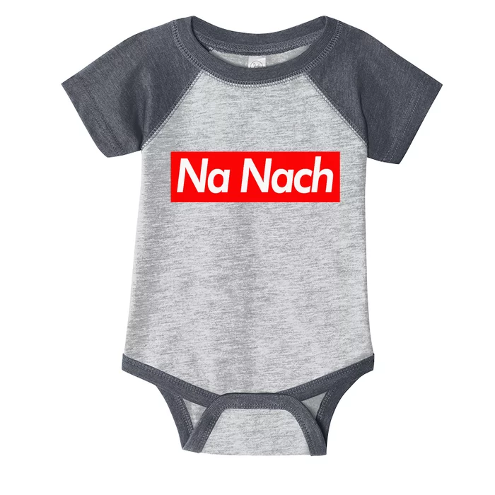 Na Nach Breslov Rabbi Nachman Meuman Modern Red Infant Baby Jersey Bodysuit