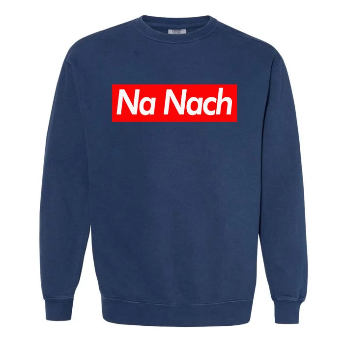 Na Nach Breslov Rabbi Nachman Meuman Modern Red Garment-Dyed Sweatshirt