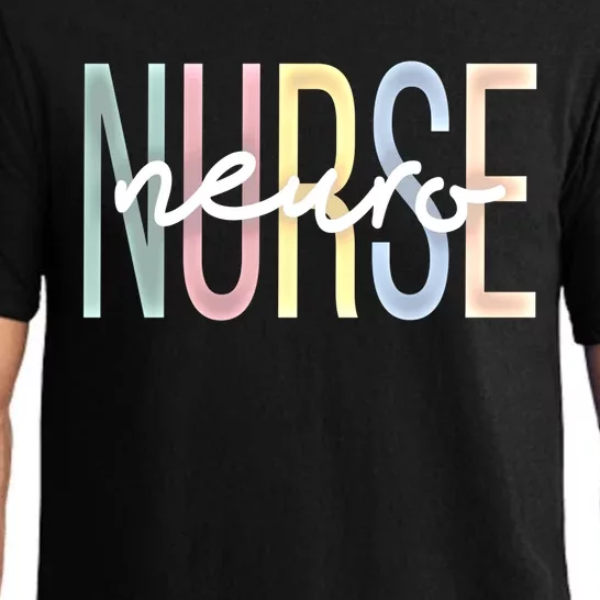 Neuro Nurse Boho Neurology Nursing Cute Gift Pajama Set