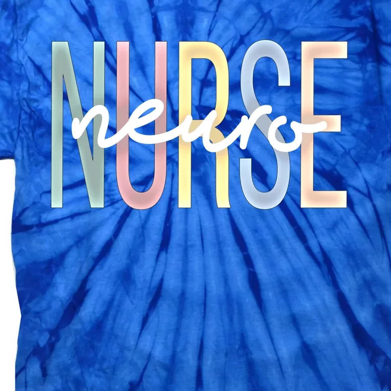 Neuro Nurse Boho Neurology Nursing Cute Gift Tie-Dye T-Shirt