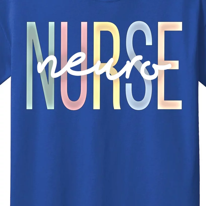 Neuro Nurse Boho Neurology Nursing Cute Gift Kids T-Shirt