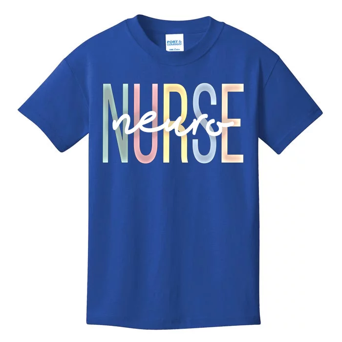 Neuro Nurse Boho Neurology Nursing Cute Gift Kids T-Shirt