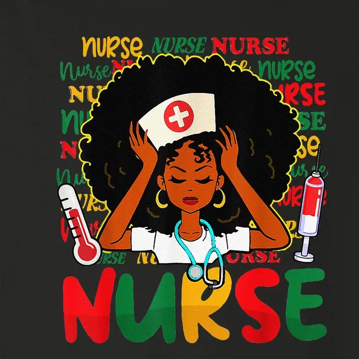 Nurse - Nursing Black History Month RN Black Nurse Lover Toddler Long Sleeve Shirt