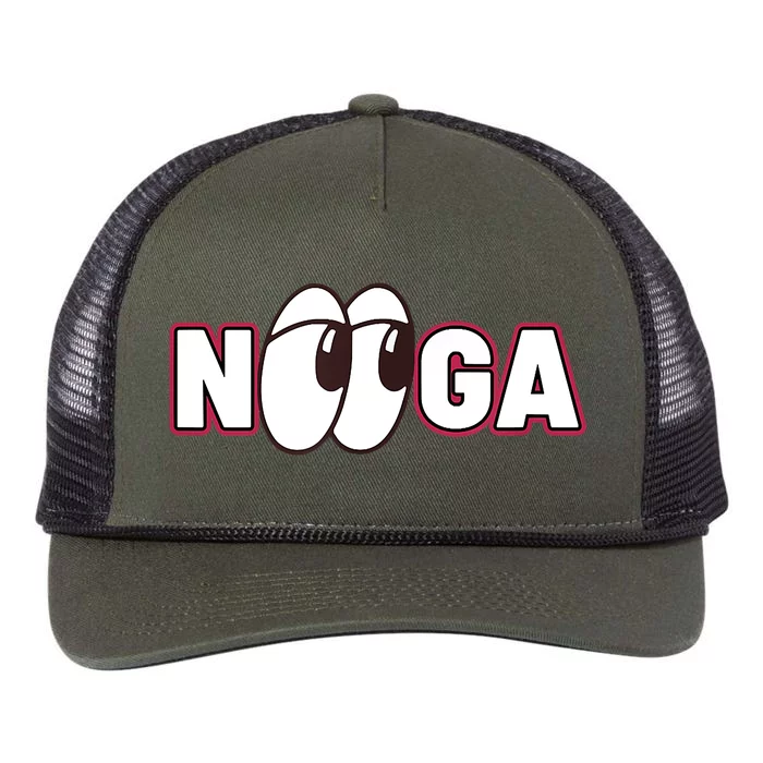 Nooga Nooga Chattanooga State Baseball Sports Retro Rope Trucker Hat Cap