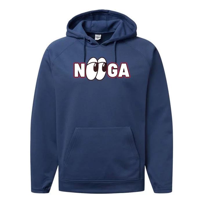 Nooga Nooga Chattanooga State Baseball Sports Performance Fleece Hoodie