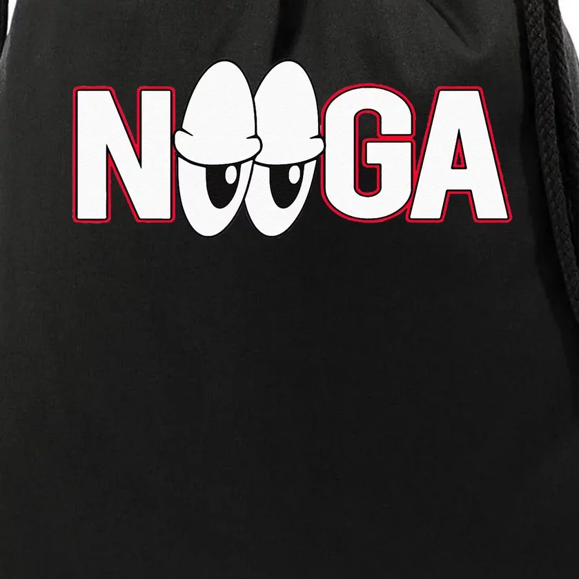 Nooga Nooga Chattanooga Lookouts State Baseball Funny Drawstring Bag