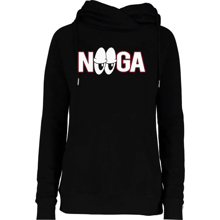 Nooga Nooga Chattanooga Lookouts State Baseball Funny Womens Funnel Neck Pullover Hood