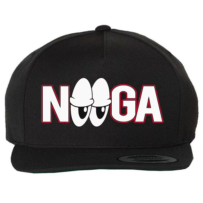 Nooga Nooga Chattanooga Lookouts State Baseball Funny Wool Snapback Cap