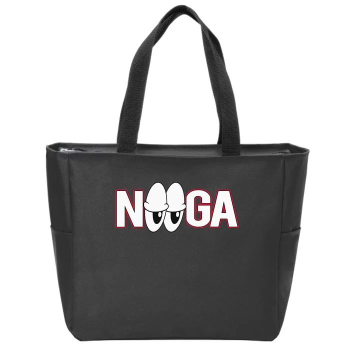 Nooga Nooga Chattanooga Lookouts State Baseball Funny Zip Tote Bag