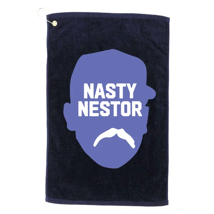 Nasty Nestor Cortes Jr Baseball Platinum Collection Golf Towel