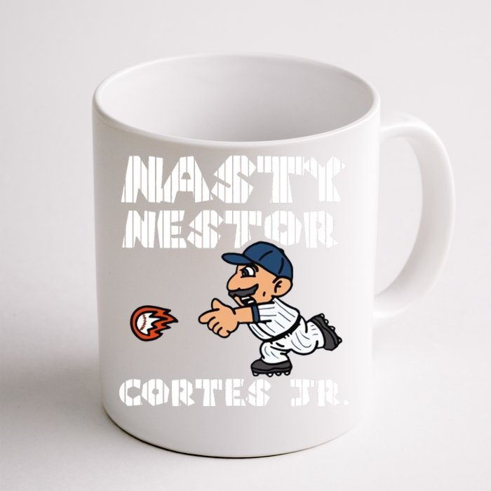 Nasty Nestor Cortes Jr Cute Catch Baseball Front & Back Coffee Mug