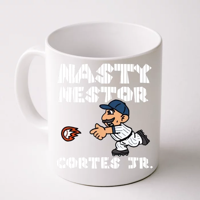 Nasty Nestor Cortes Jr Cute Catch Baseball Front & Back Coffee Mug