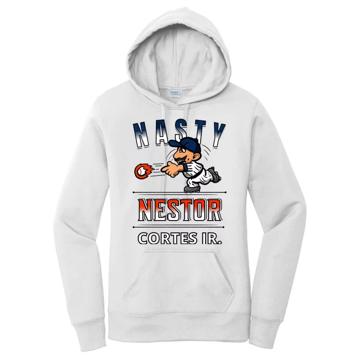 Nasty Nestor Cortes Jr Women's Pullover Hoodie