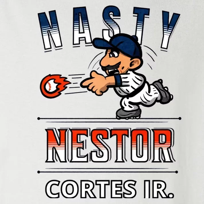 Nasty Nestor Cortes Jr Toddler Long Sleeve Shirt