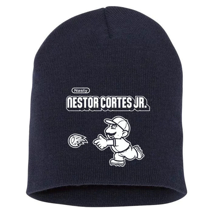 Nasty Nestor Cortes Jr Cute Short Acrylic Beanie