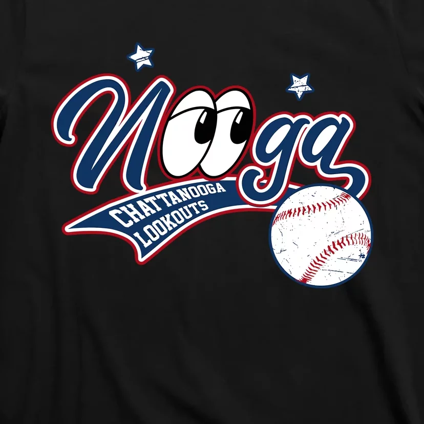 Nooga Nooga Chattanooga Lookouts State Funny Baseball T-Shirt