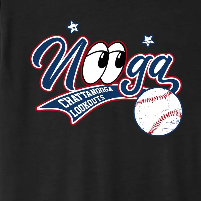 Nooga Nooga Chattanooga Lookouts State Funny Baseball ChromaSoft Performance T-Shirt