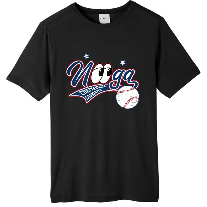 Nooga Nooga Chattanooga Lookouts State Funny Baseball ChromaSoft Performance T-Shirt