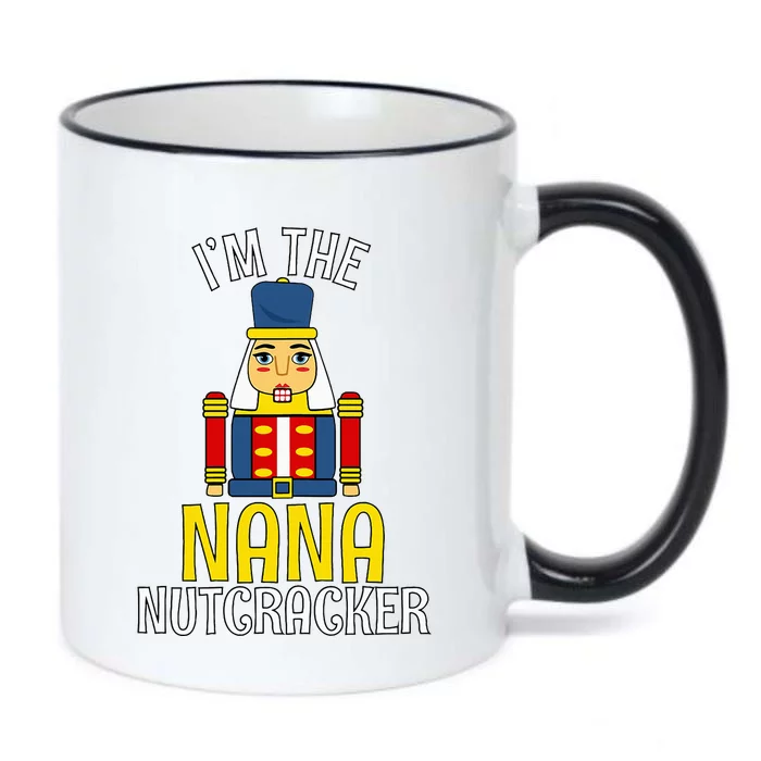 Nana Nutcracker Costume Matching Family Pjs Black Color Changing Mug