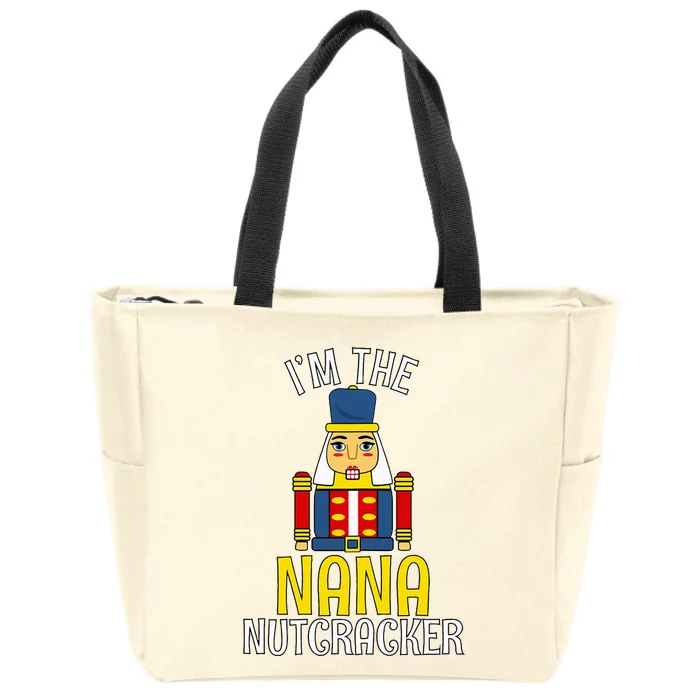 Nana Nutcracker Costume Matching Family Pjs Zip Tote Bag