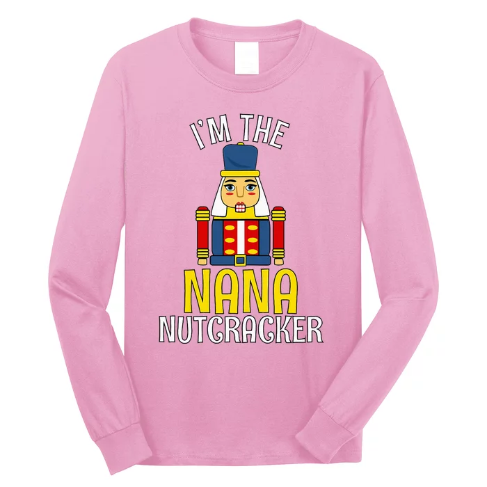 Nana Nutcracker Costume Matching Family Pjs Long Sleeve Shirt