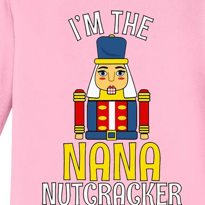 Nana Nutcracker Costume Matching Family Pjs Baby Long Sleeve Bodysuit