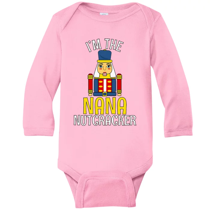 Nana Nutcracker Costume Matching Family Pjs Baby Long Sleeve Bodysuit