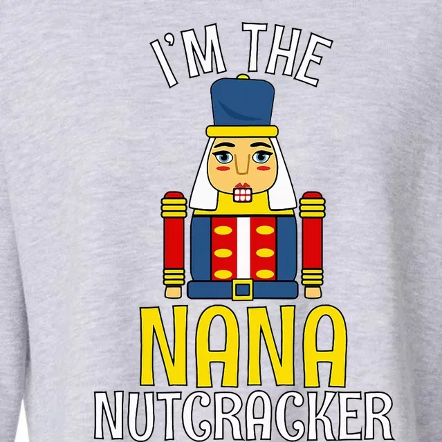 Nana Nutcracker Costume Matching Family Pjs Cropped Pullover Crew