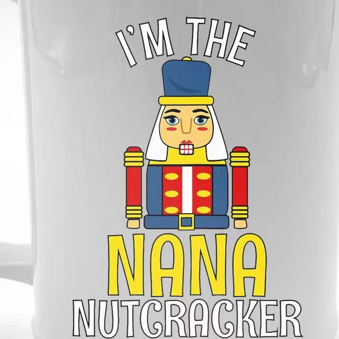 Nana Nutcracker Costume Matching Family Pjs Front & Back Beer Stein