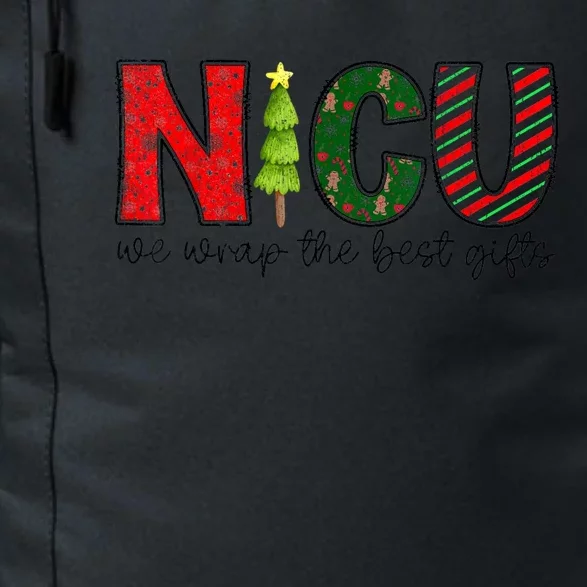 Nicu Nurse Christmas Neonatal Icu Nurse T Holiday Nicu Nurse Daily Commute Backpack