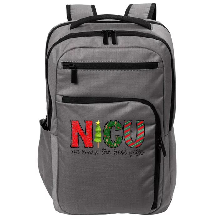 Nicu Nurse Christmas Neonatal Icu Nurse T Holiday Nicu Nurse Impact Tech Backpack