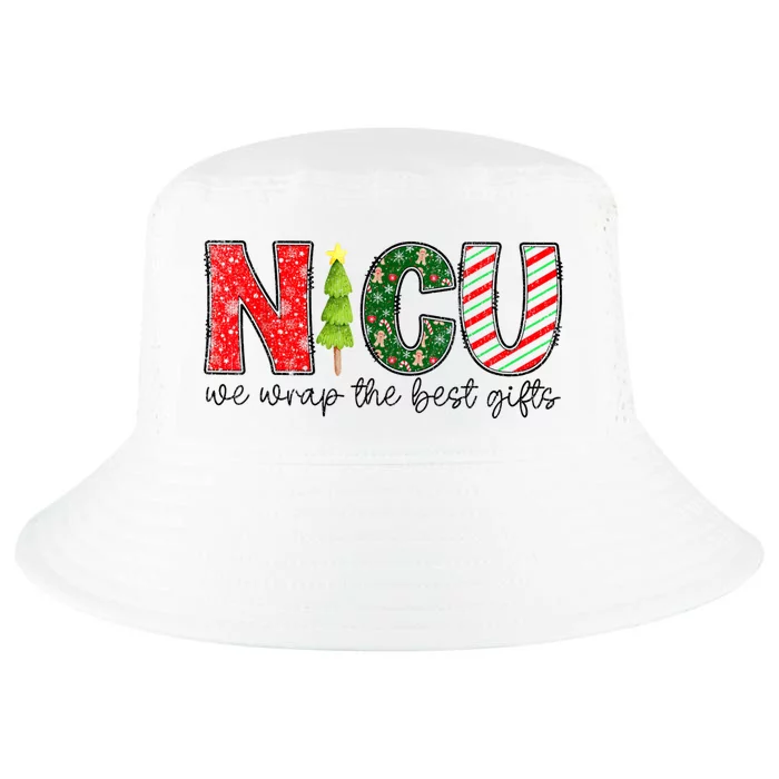 Nicu Nurse Christmas Neonatal Icu Nurse T Holiday Nicu Nurse Cool Comfort Performance Bucket Hat