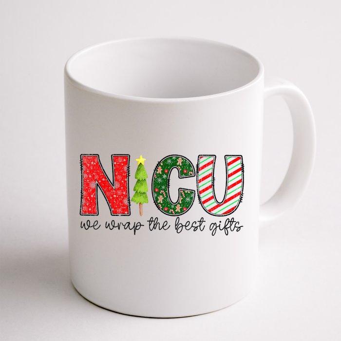 Nicu Nurse Christmas Neonatal Icu Nurse T Holiday Nicu Nurse Front & Back Coffee Mug