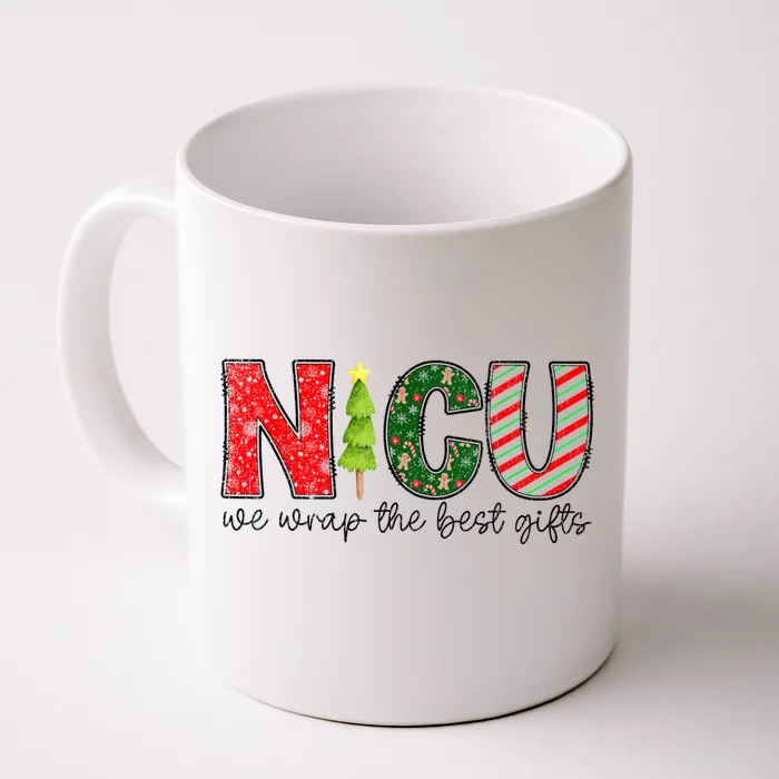 Nicu Nurse Christmas Neonatal Icu Nurse T Holiday Nicu Nurse Front & Back Coffee Mug